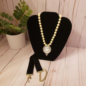 Heidi Daus Disney's Mary Poppins Returns Necklace, Choker, & Brooch